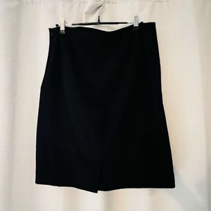 Black pencil skirt